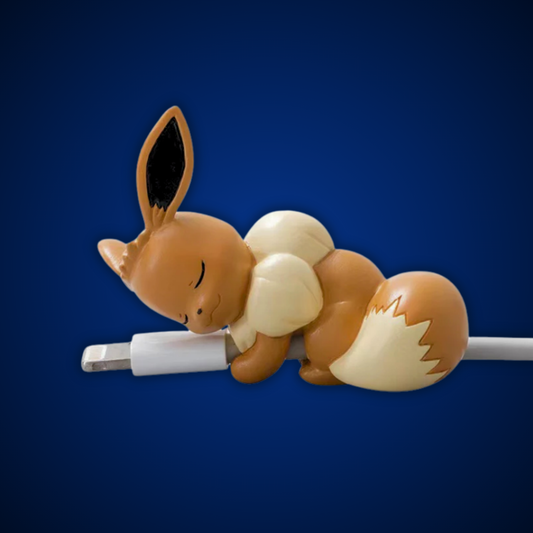 Pokemon EEVEE SLEEPING - Cable Bite