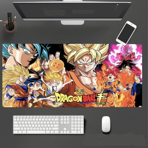 Dragon Ball Z GOKU FORMS - Desk Mat