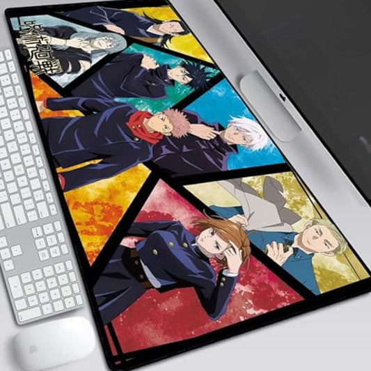 Jujutsu Kaisen GOJO, ITADORI, GETO, NANAMI, KUGISAKI, MAHITO - Desk Mat