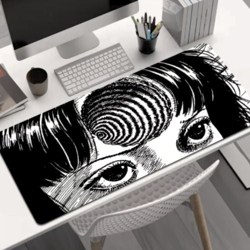 junji ito uzumaki azami mouse pad desk mat